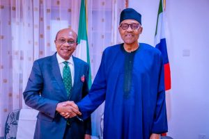 Why I didn’t sack ex-CBN governor, Godwin Emefiele – Buhari