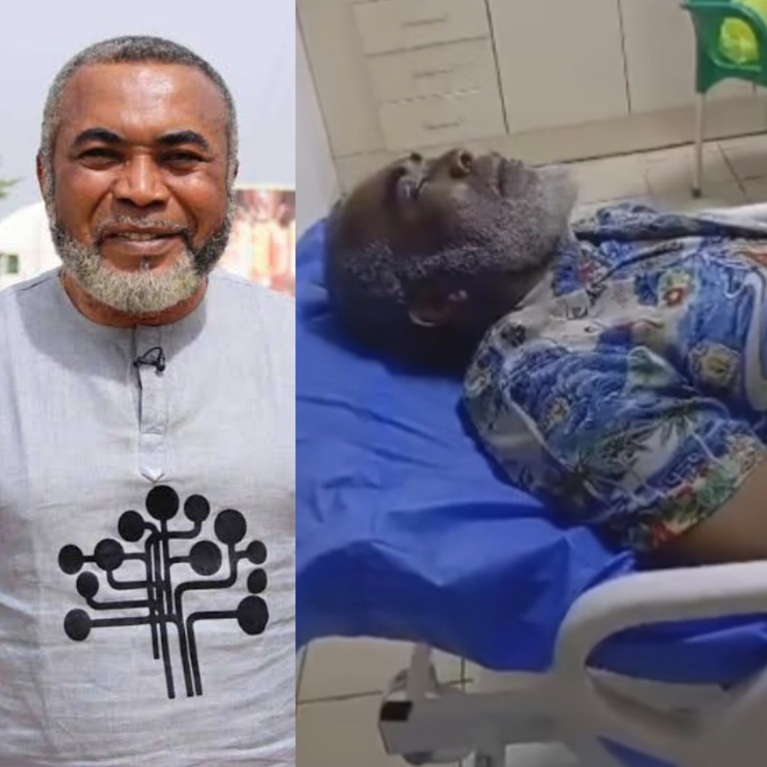 Zack Orji: Minister of Arts solicits support for ailing actor