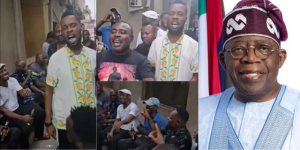 VIDEO: We are not protesting, we love President Tinubu’s administration – Igbo men celebrate