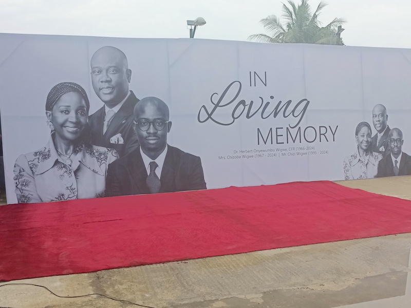 Wigwe's Burial: Photos and videos of top dignitaries that attended