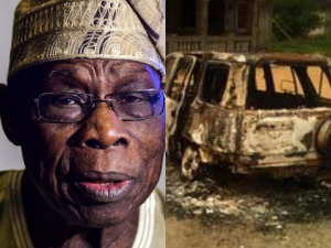 Obasanjo reveals how he feel after burning down Odi community in Bayelsa