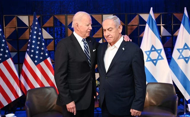 VIDEO: Biden caught on a hot mic saying he told Israel PM Netanyahu they needed to have a 'come-to-Jesus meeting'