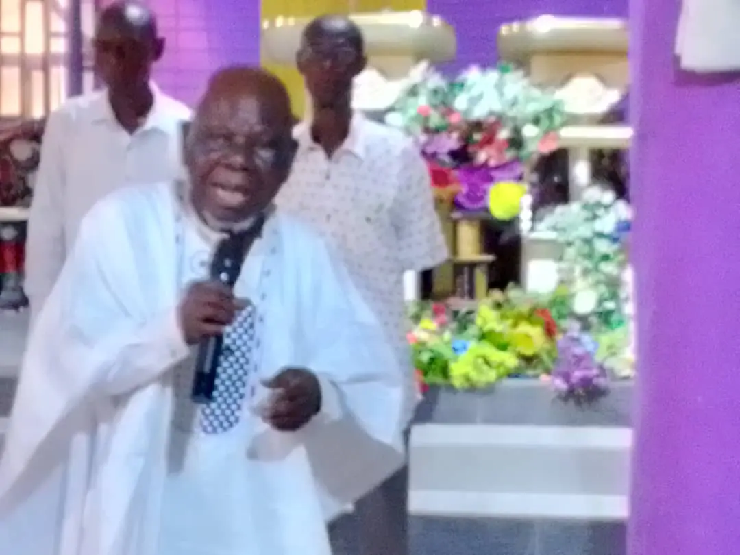 Abia retirees celebrate pension payment in church