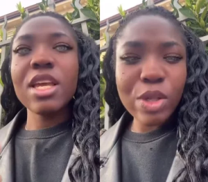 VIDEO: Life isn't Nollywood - Lady says as she runs into her ex-boyfriend 