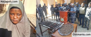 Woman arrested in Benue with 317 live ammunition