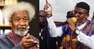 Nnamdi Kanu is right for demanding Biafra, but I have only one problem with him - Soyinka