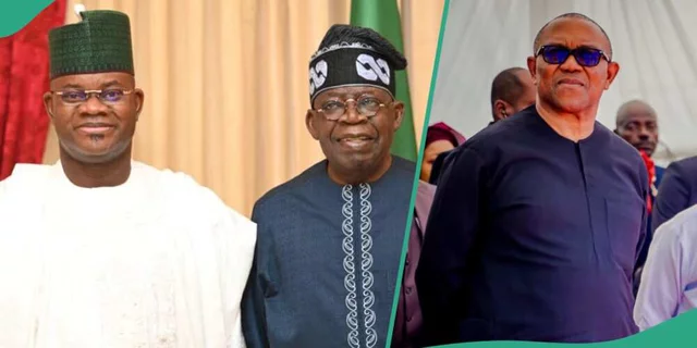 Fact Emerges: Did Yahaya Bello said Peter Obi won 2023 election but he helped rig it for Tinubu?