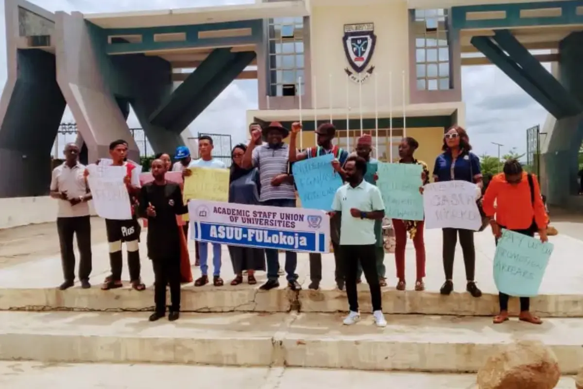 ASUU stages protest, demands exclusion of lecturers from IPPIS