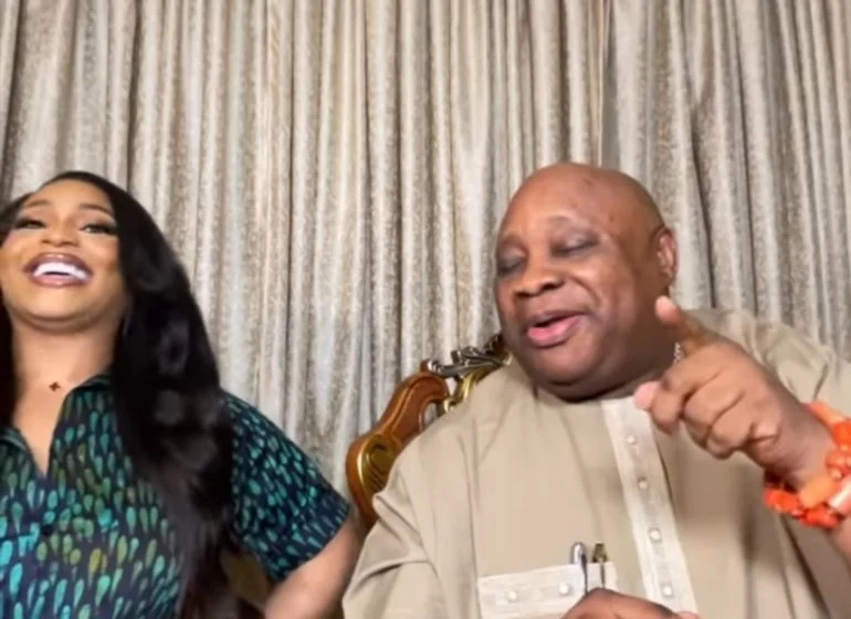 VIDEO: Moment Gov Adeleke gave his 28yr old daughter, Nike 12months ultimatum to get married