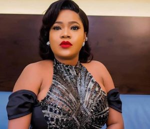 Toyin Abraham reportedly arrests X user who wished her son death