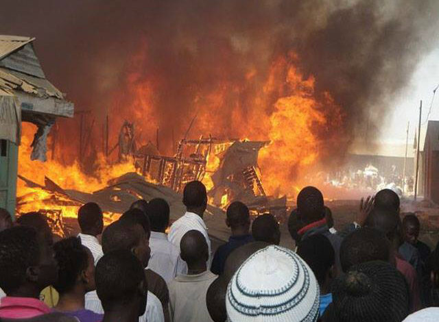 Protesters set NCC office ablaze in Kano