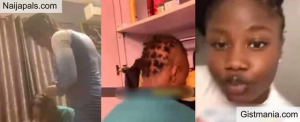 VIDEO: Lady cut boyfriend’s dreadlocks for not seeking her approval