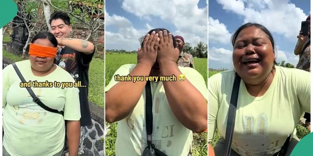 VIDEO: Lady gets the shock of her life after losing her parent and looking for money for the funeral