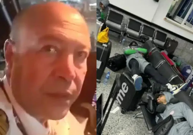 VIDEO: Tunisian pilot who flew Super Eagles team to Libya reveals what reveals the truth