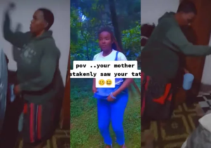 Mother sprinkles holy water on daughter to chase away demonic spirits after she did this