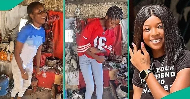 VIDEO: Two sisters dance inside shrine without fear