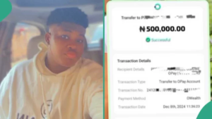 Lady reveals why she blocked man who sent her N500,000 as Christmas gift