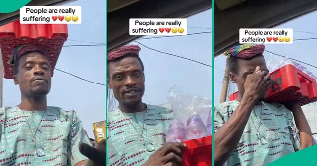 WATCH: Touching video of elderly man hawking pure water trends