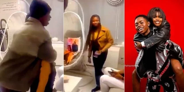 VIDEO: Moment Peller receives £100 (N220k) from a man in UK to marry his daughter