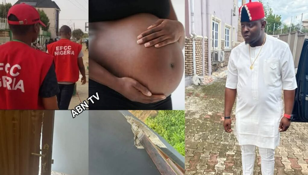 VIDEO: Pregnant wife in trauma as EFCC did this in their home