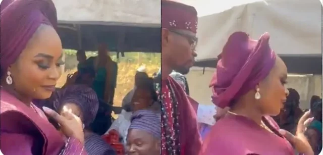 VIDEO: Bride shoves ring in father’s face after he said nobody will marry her