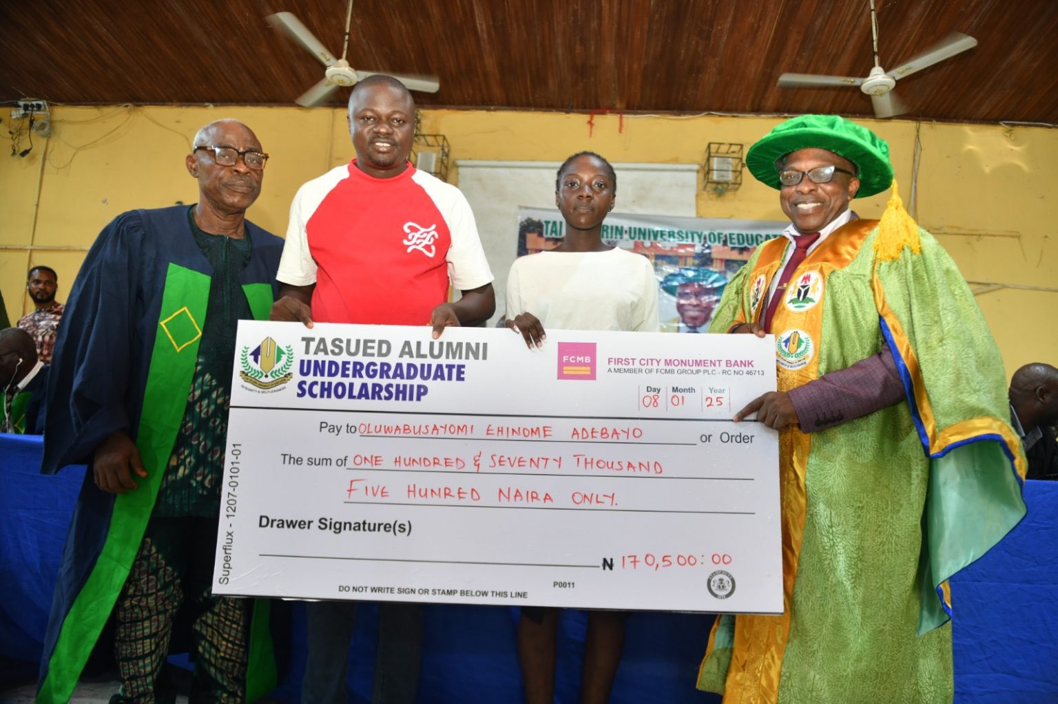 TASUED Alumni Awards: 6 Students Get Full Tuition Scholarships!