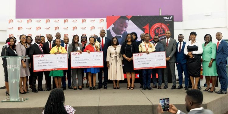 UBA Awards 2024 NEC Winners with $10,000 Scholarship Grants.