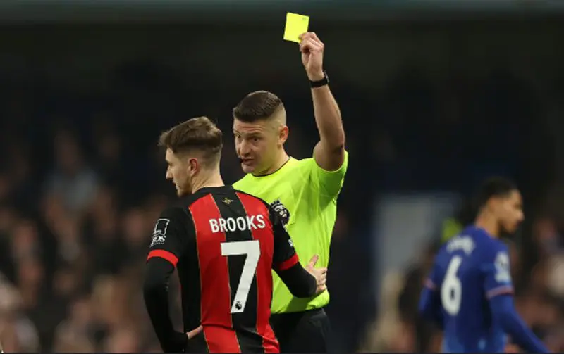 Premier League releases statement on why David Brooks escaped red against Chelsea