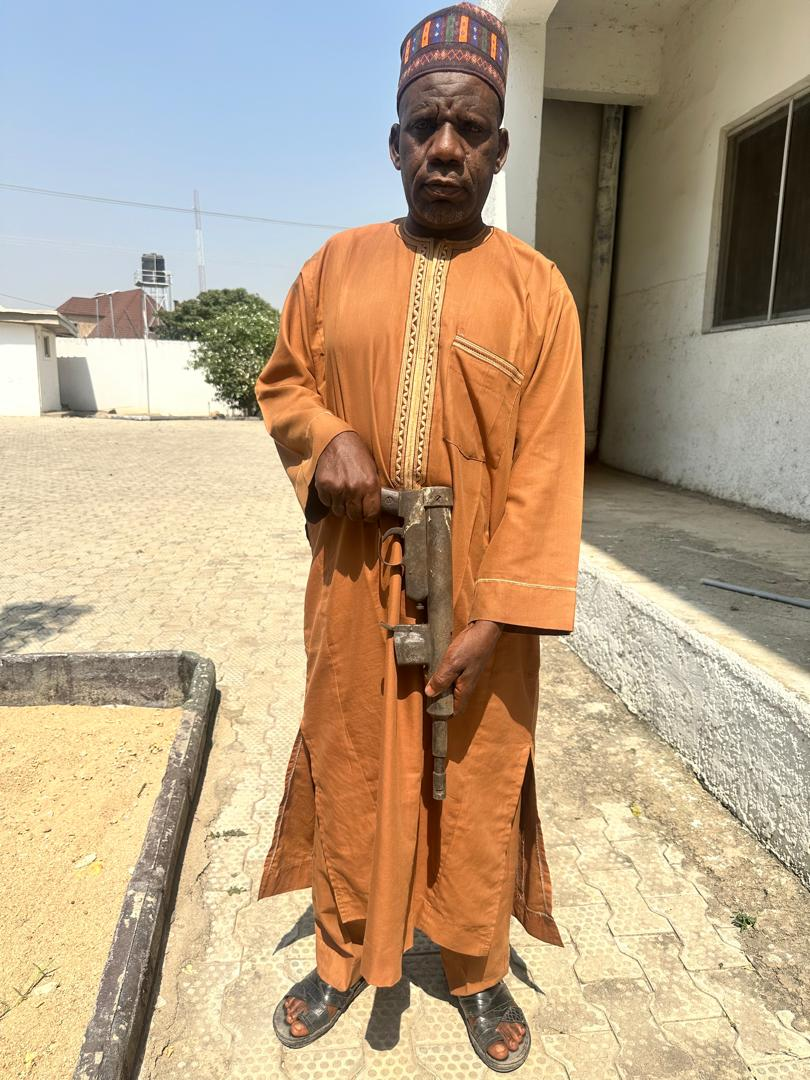 Troops arrest suspected gunrunner, recover submachine gun in Taraba