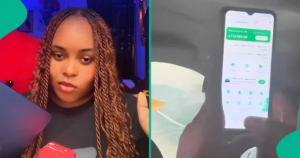 VIDEO: Reaction as man's OPay account balance trends after lady videoed it