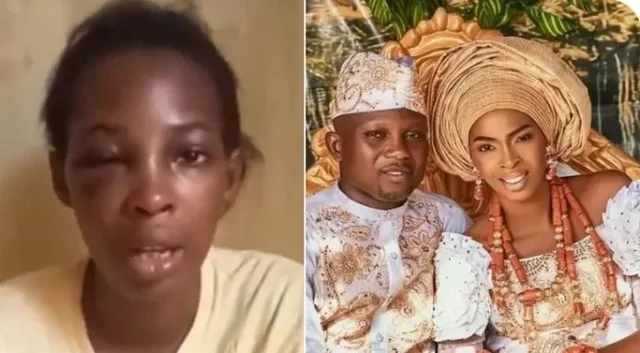 VIDEO: “Leave my lovely husband alone” – Woman warns after crying out for help over domestic violence