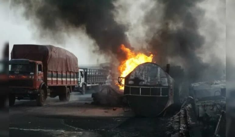 Scores die as petrol tanker explodes in Enugu