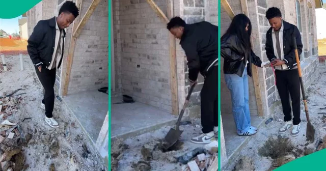 VIDEO: Couple bury Bible in front of their new apartment