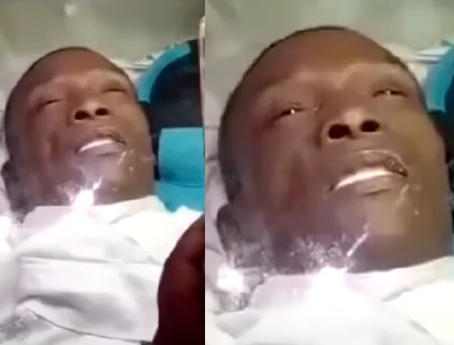 Moment dead man ‘opens his eyes’ in coffin at his funeral