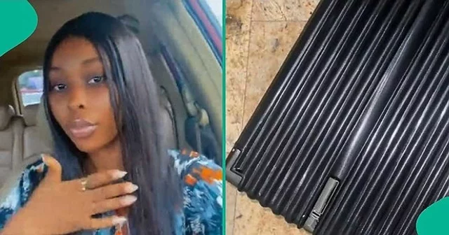 VIDEO: Lady who asked for box of chocolates from Anambra man displays what she received