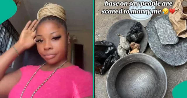 Pretty Lady cries out online, says people are afraid to marry her because of the job she does