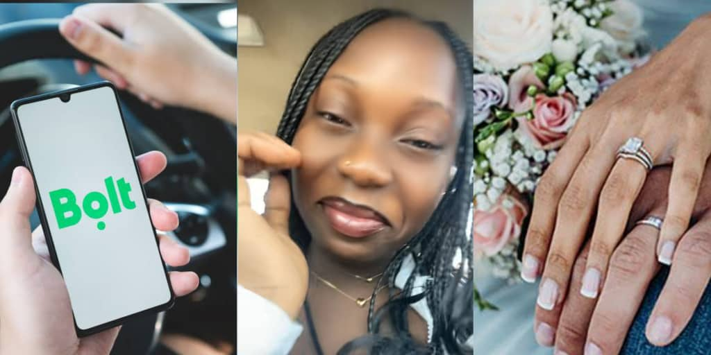 VIDEO: Lady records what bolt driver did to her inside his car in Benin