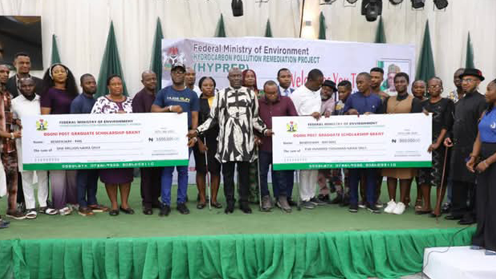 N200m Scholarship: HYPREP Supports 300 Ogoni Postgraduate Students.