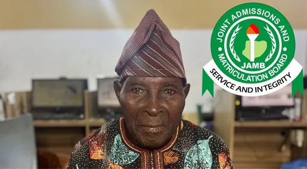 Age-Defying Man Applies for UTME; Unveils Course of Study.