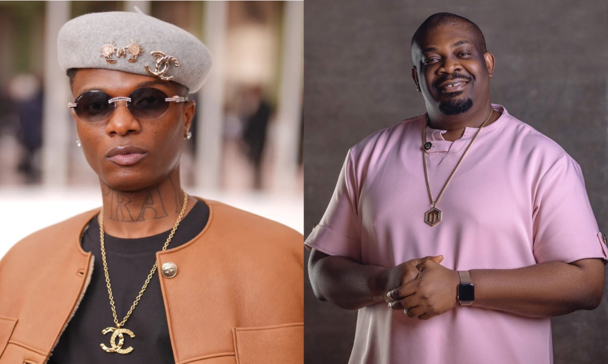 VIDEO: Don Jazzy reconciles with Wizkid after online clash