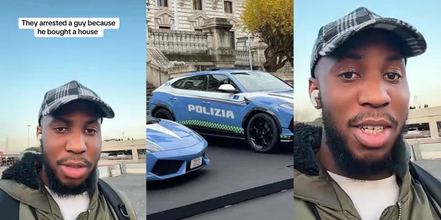 VIDEO: Nigerian man in Italy arrested after buying €400,000 house without a job