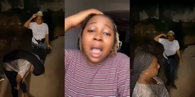 VIDEO: Corps member who went viral after  honoring her sister for her sacrifice cries out