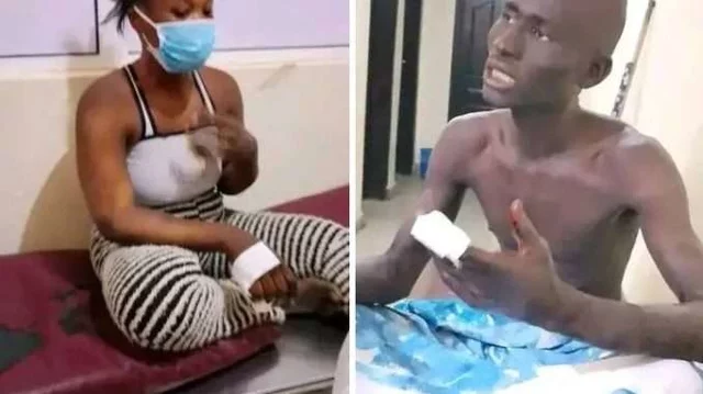 PHOTOS: Man caught after nearly killing hookup girl for suspected ritual in Jos Hotel