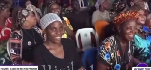 VIDEO: Moment church was laughing at a man complaining of domestic violence from his wife