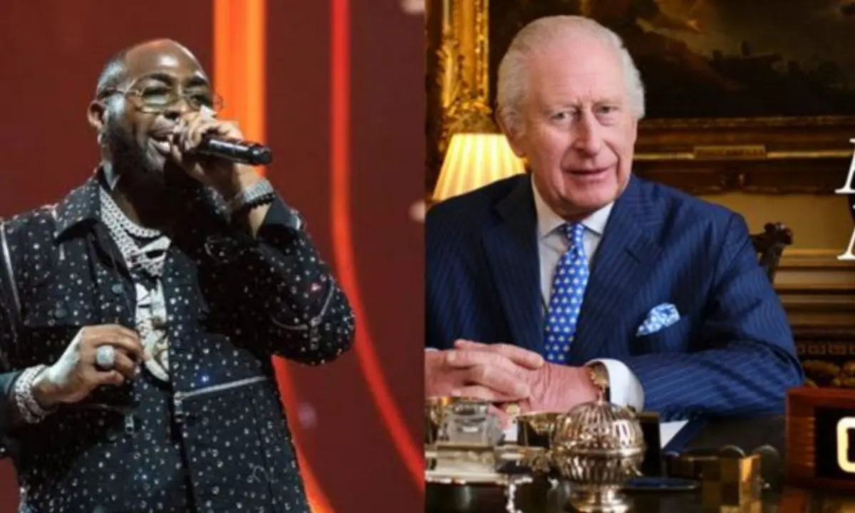 Davido made me love Pidgin English – King Charles lll reveals