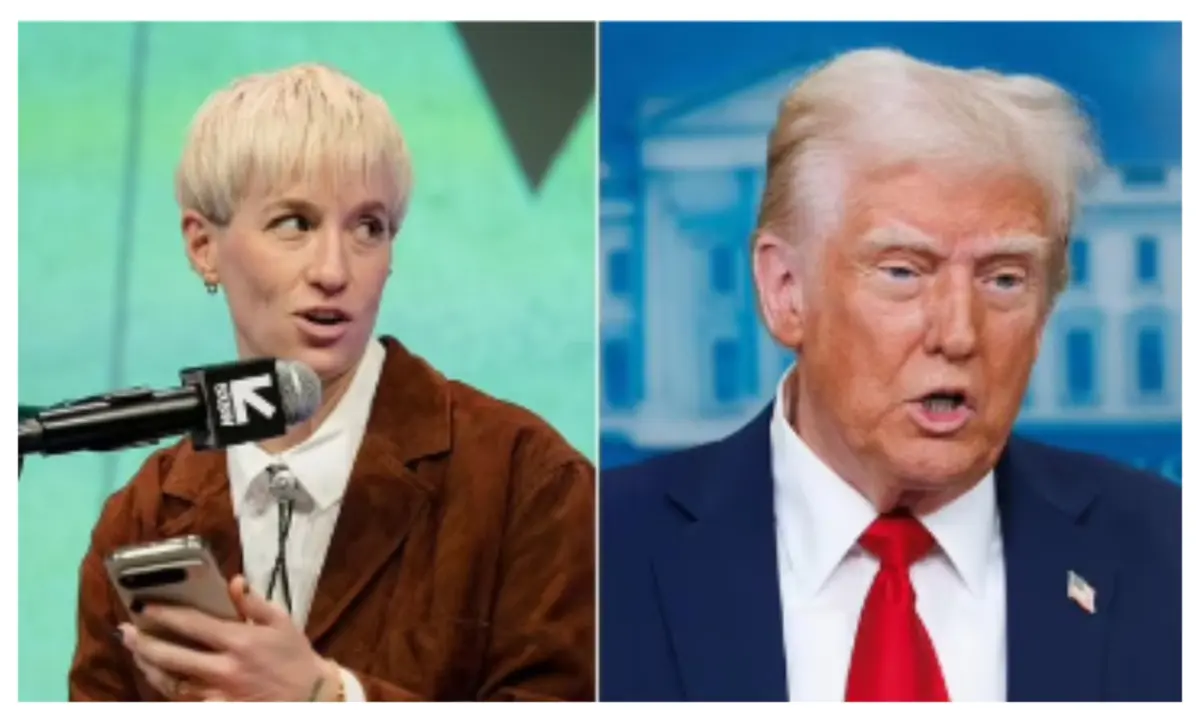 Megan Rapinoe hits Trump over ban of trans athletes from women’s sports