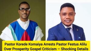 Nigerian Pastor Korede Komaiya arrests fellow pastor over criticism of prosperity teachings