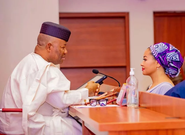 BREAKING: Senator Natasha appears on Sky News UK, reveals more secret against Akpabio