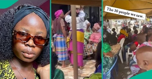 VIDEO: After requesting for no more than 30 persons to his wedding, what his mum did is shocking