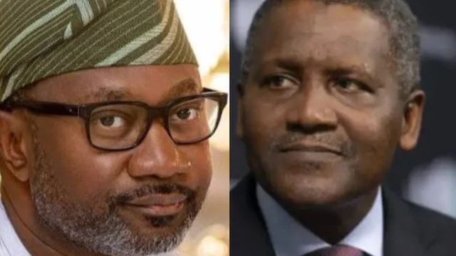 Otedola reacts after Dangote says his children schooled in Nigeria